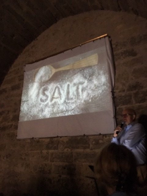 Salt Månadslunch med besök i det gamla Salthuset i Pezenas