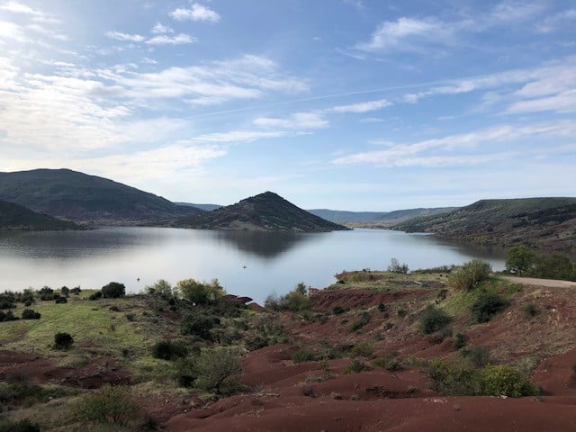 20181104_Lac du Salagou Vandring norr om Lac du Salagou