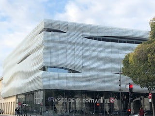 IMG_1269 Nya historiska Musée de la Romanite i Nimes