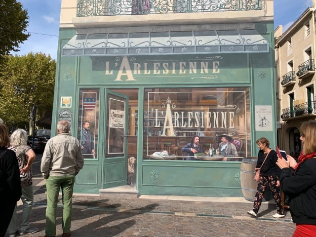 IMG_0327 (Small) Månadslunch och stadsvandring med väggmålningar i Béziers